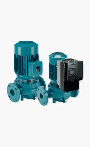Bomba vertical en linea SS 316.