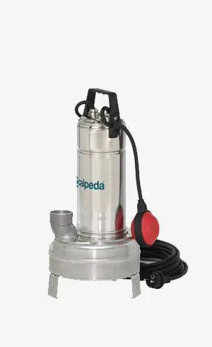 Bombas sumergibles de acero inoxidable para aguas sucias